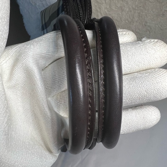 Burberry Beige/Brown House Check PVC Pochette (Alma Nano Style) - Picture 5 of 12